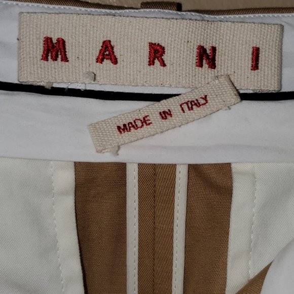 MARNI | classic cropped trousers SMALL,  US 4 IT 40 - Picture 4 of 11